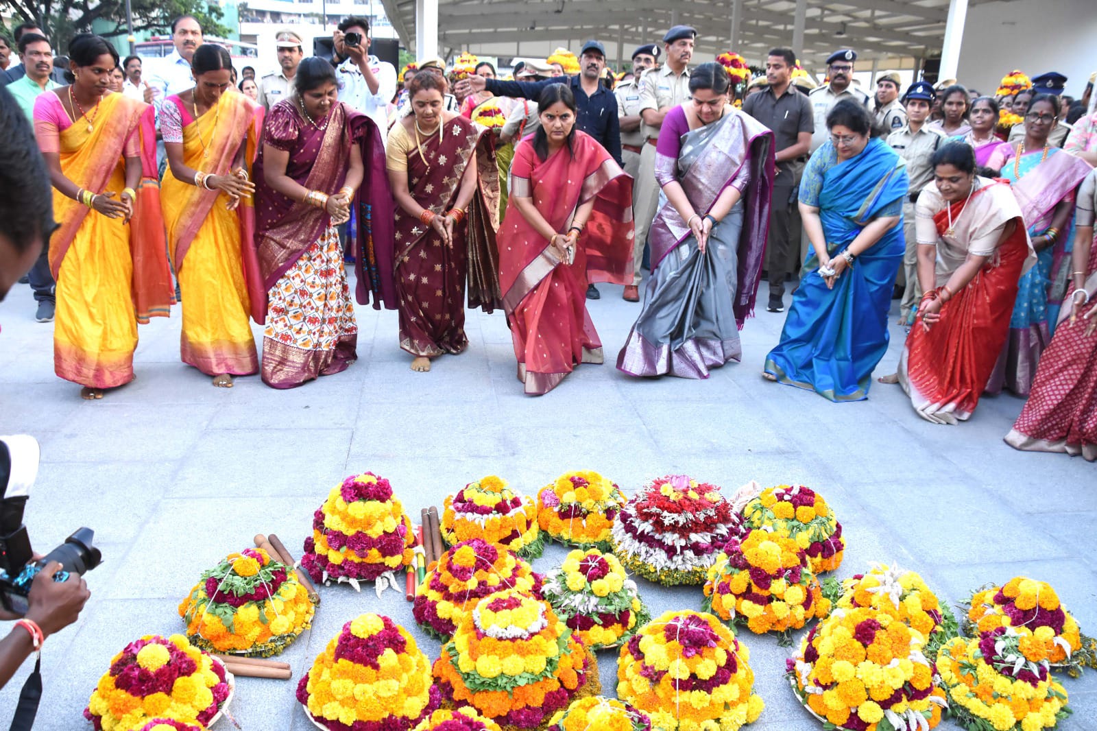 Telangana’s nineday festival Bathukamma begins with gaiety