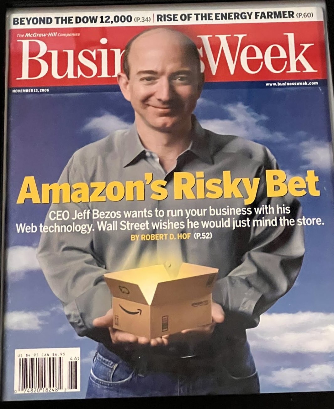 Bezos reminds Amazon baiters how Wall Street, Business Week pundits