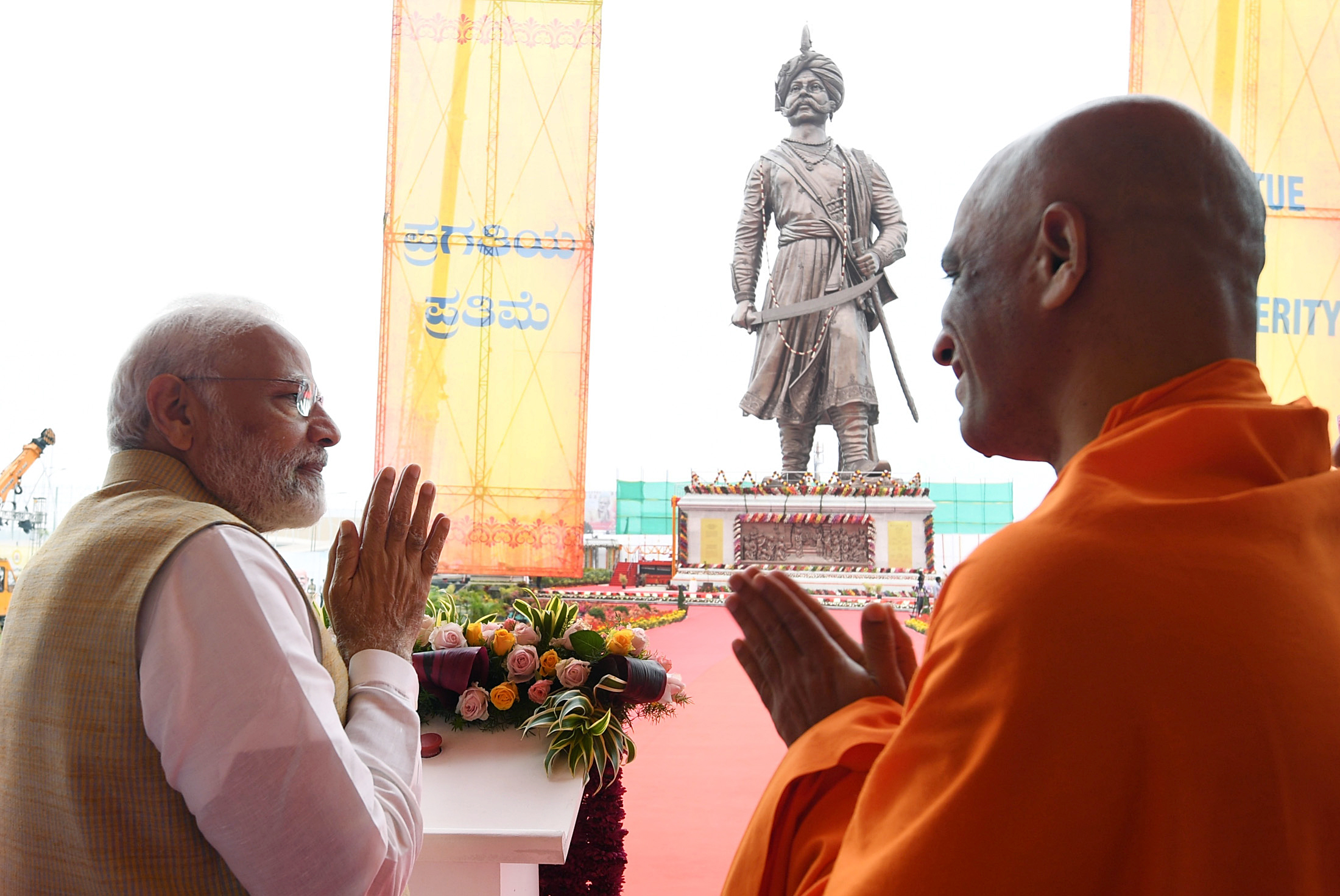 PM Modi Unveils 108-feet High Bronze Statue Of Bengaluru Founder ...