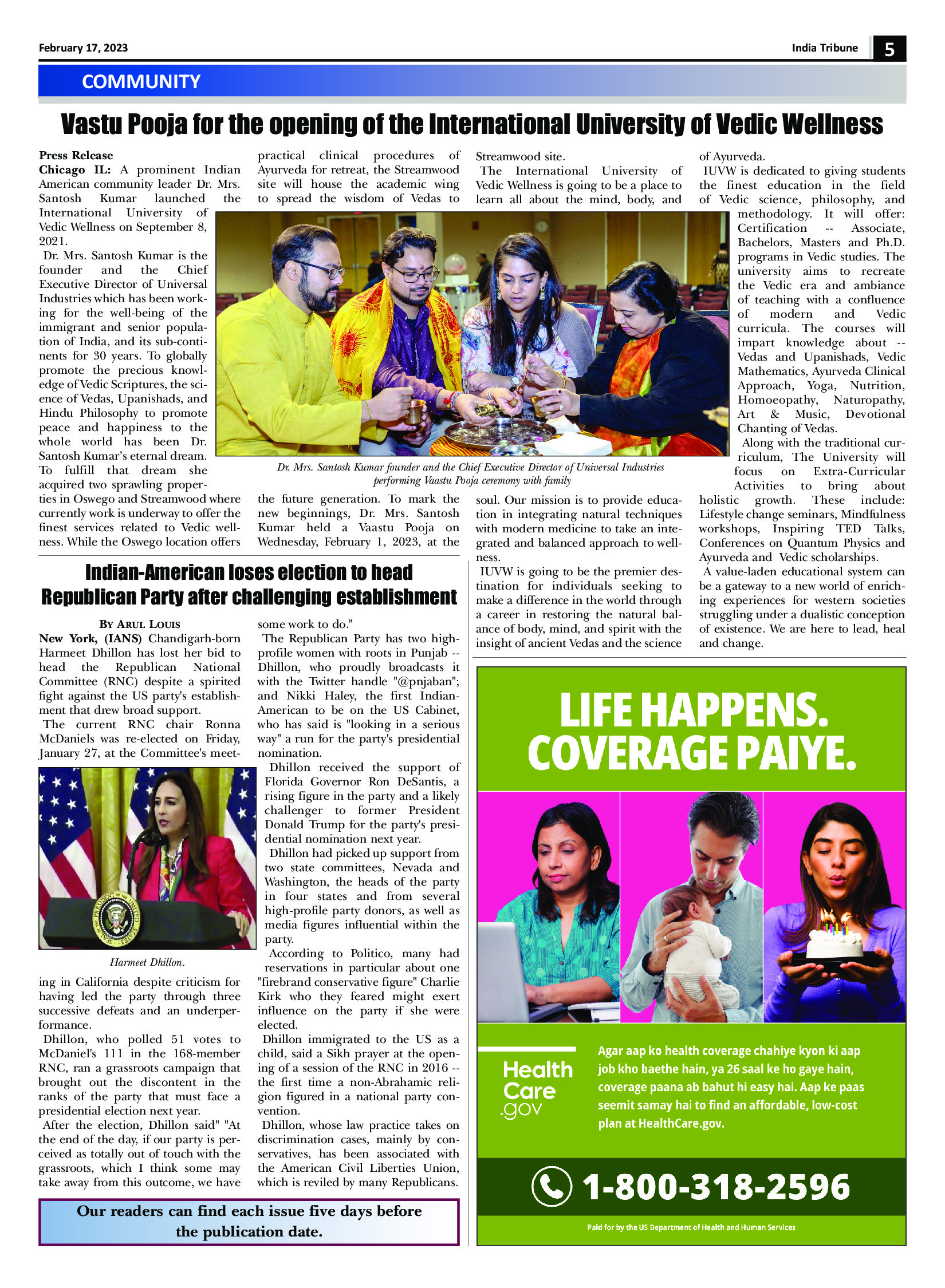 India Tribune Four