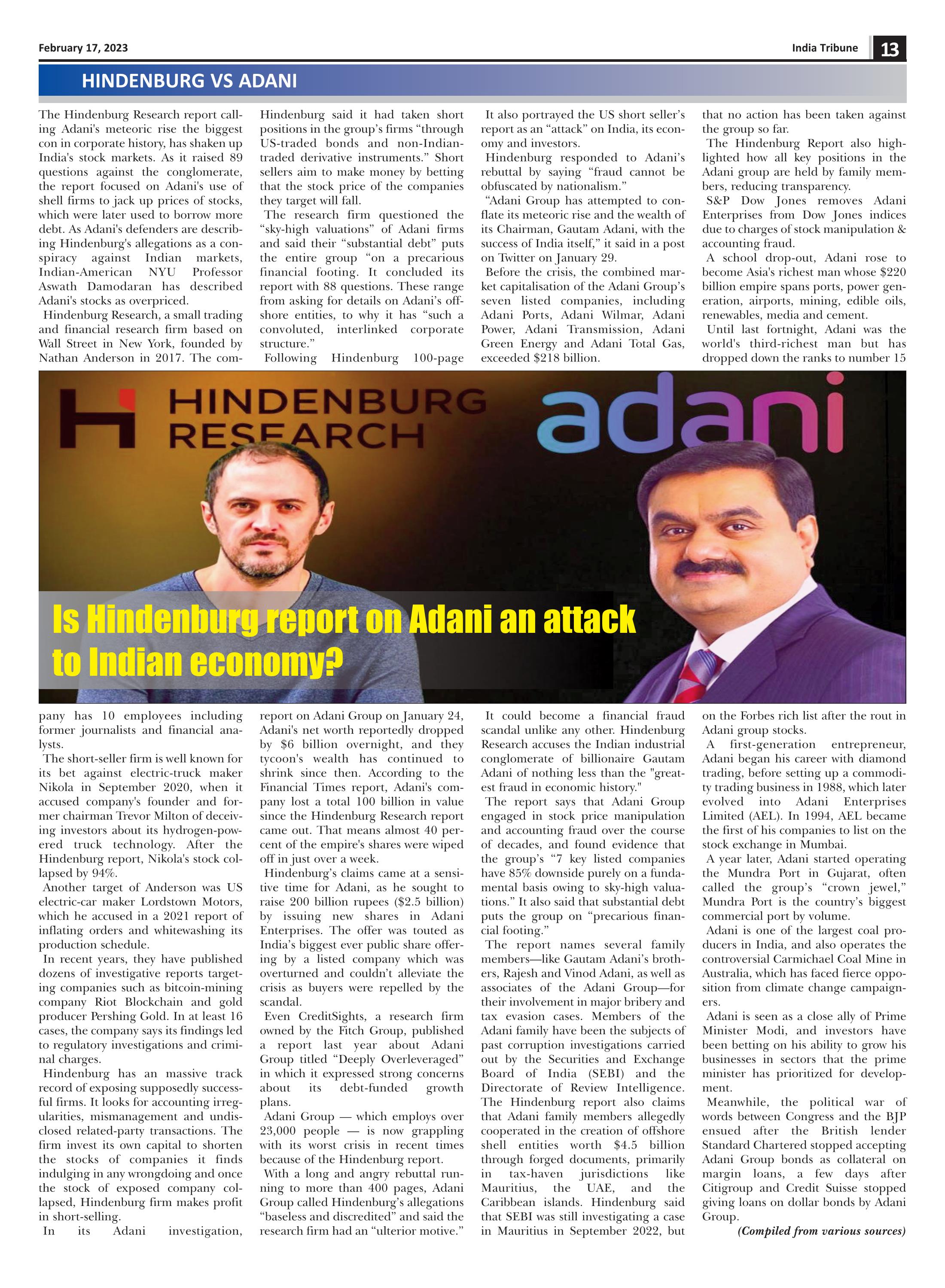 India Tribune Four