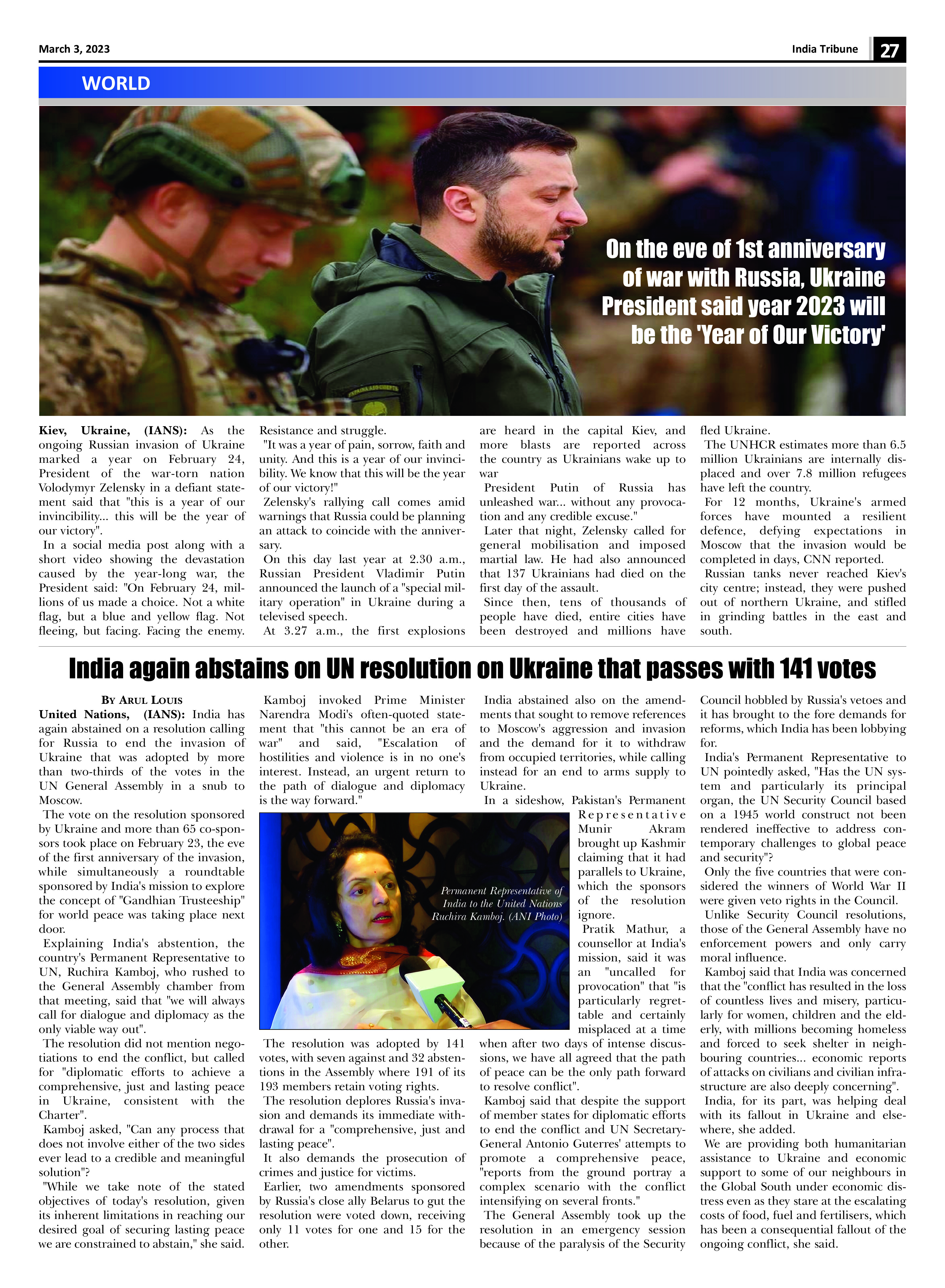 India Tribune Four